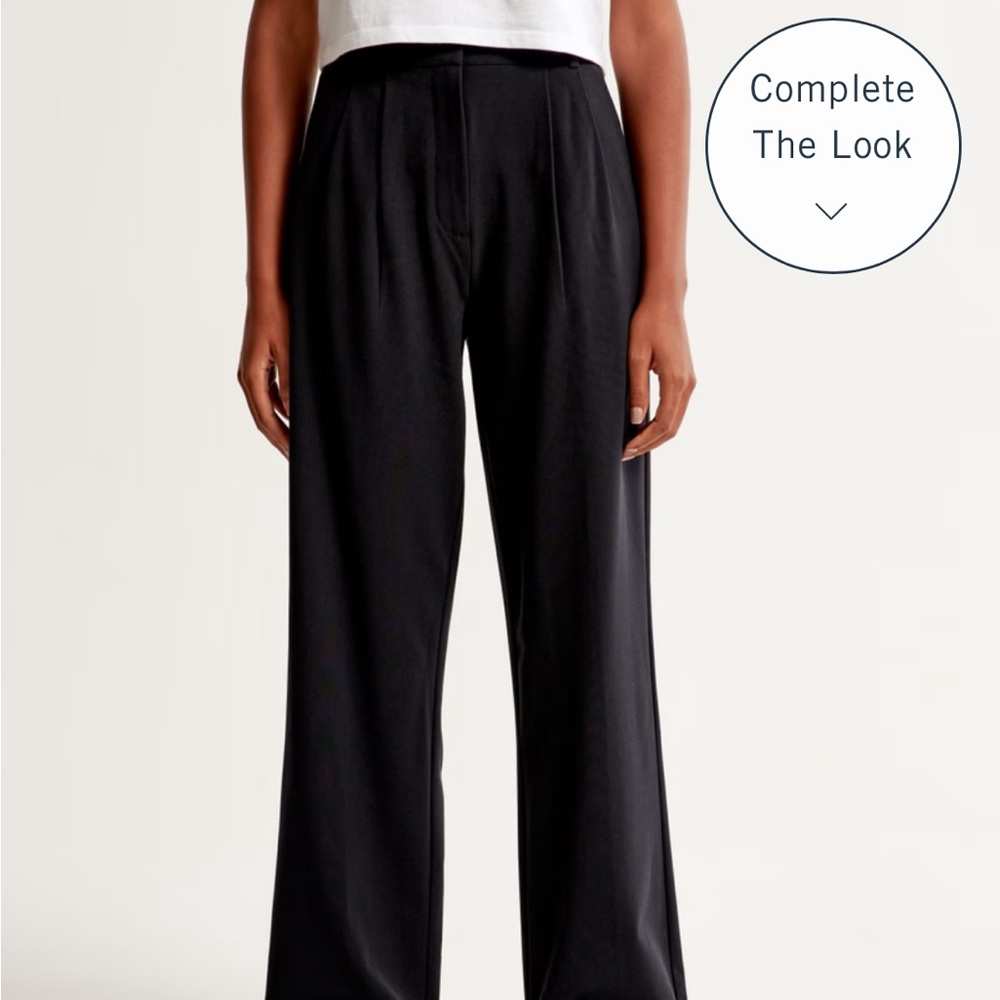 Ultra high sloane trouser wide leg